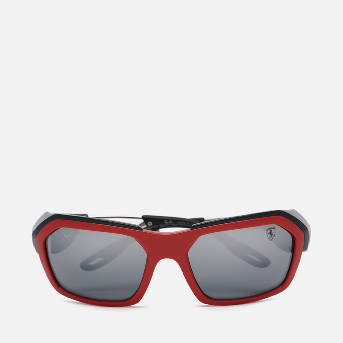 

Солнцезащитные очки унисекс Ray-Ban x Scuderia Ferrari RB4367M, красный, x Scuderia Ferrari RB4367M