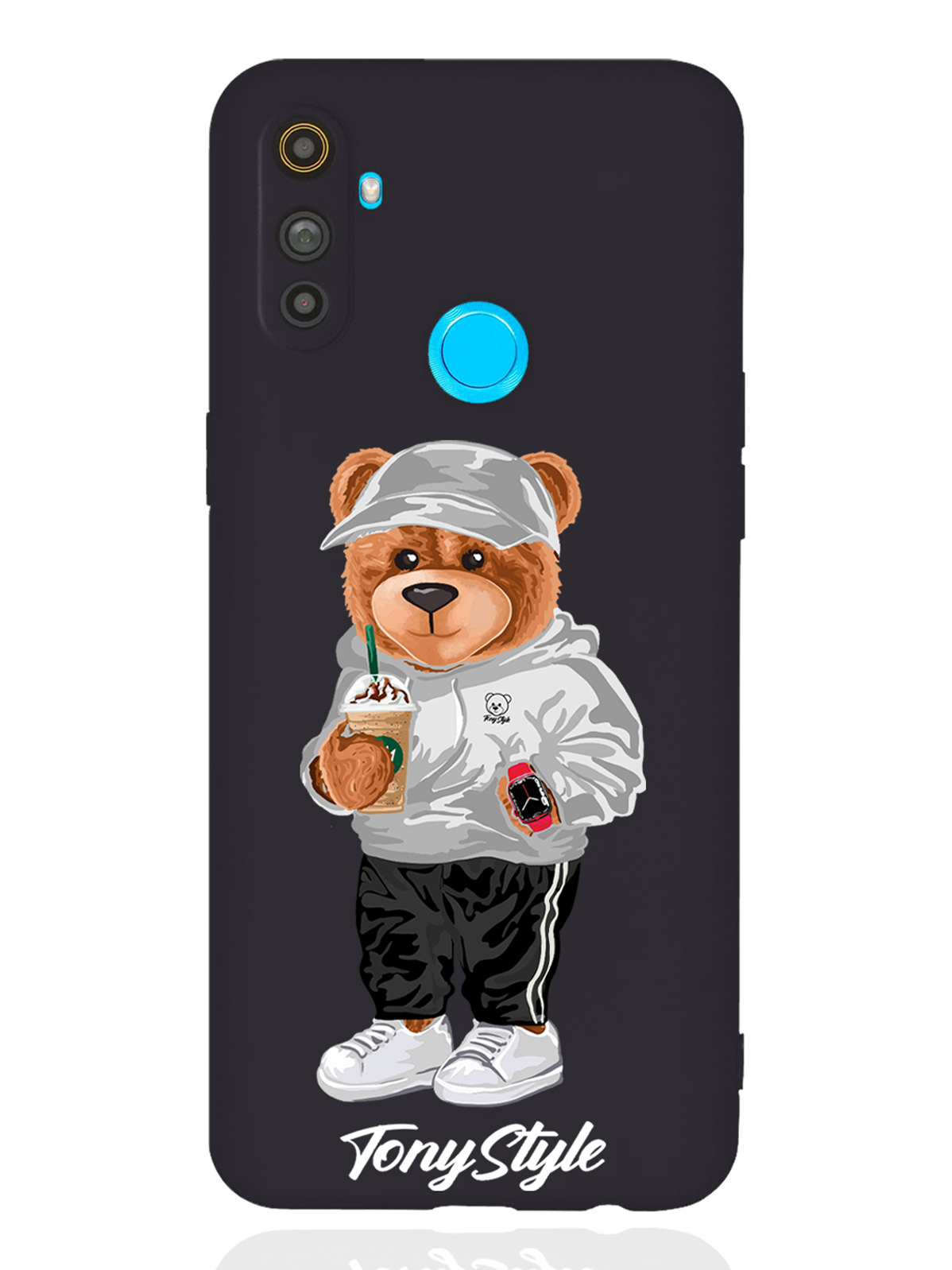 

Чехол Tony Style Realme C3 Tony Style с кофе, Серый;белый;черный, Realme C3 Tony Style с кофе