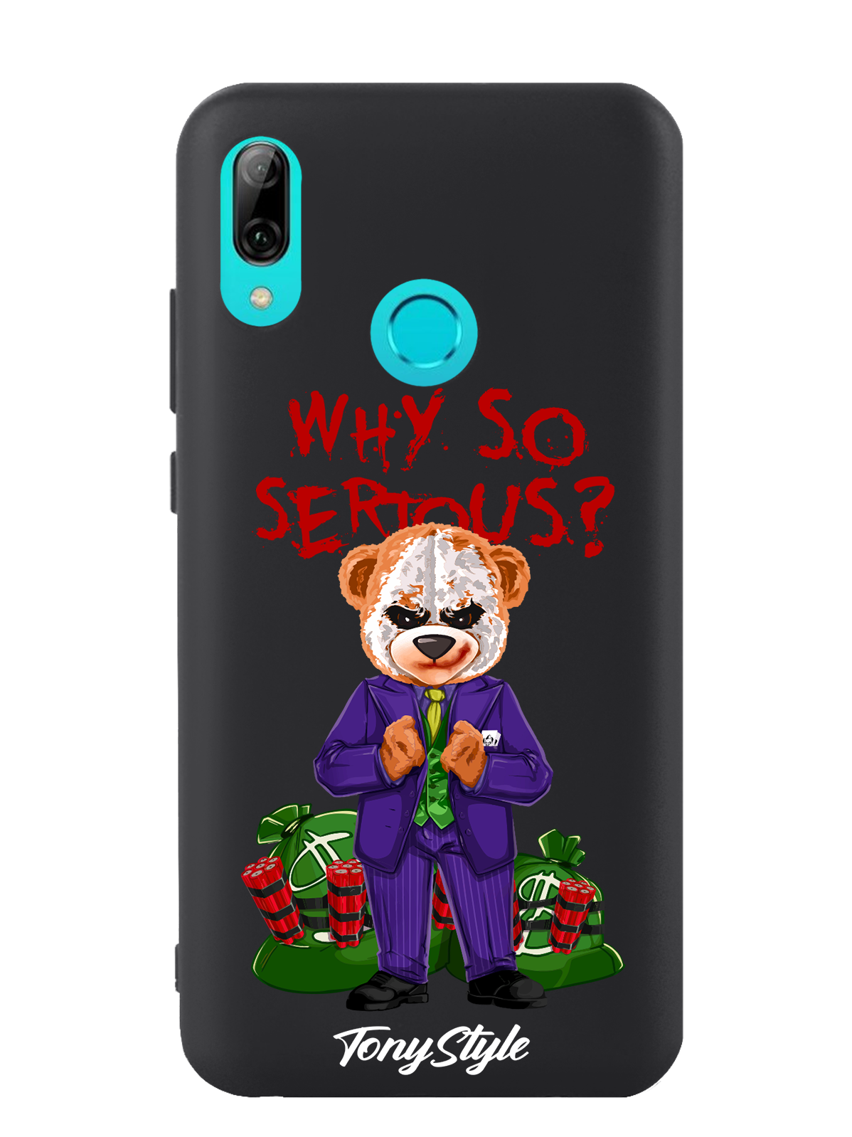 

Чехол Tony Style Huawei P Smart 2019 Tony Style Джокер Joker Why so serious, Huawei P Smart 2019 Tony Style Джокер Joker Why so serious
