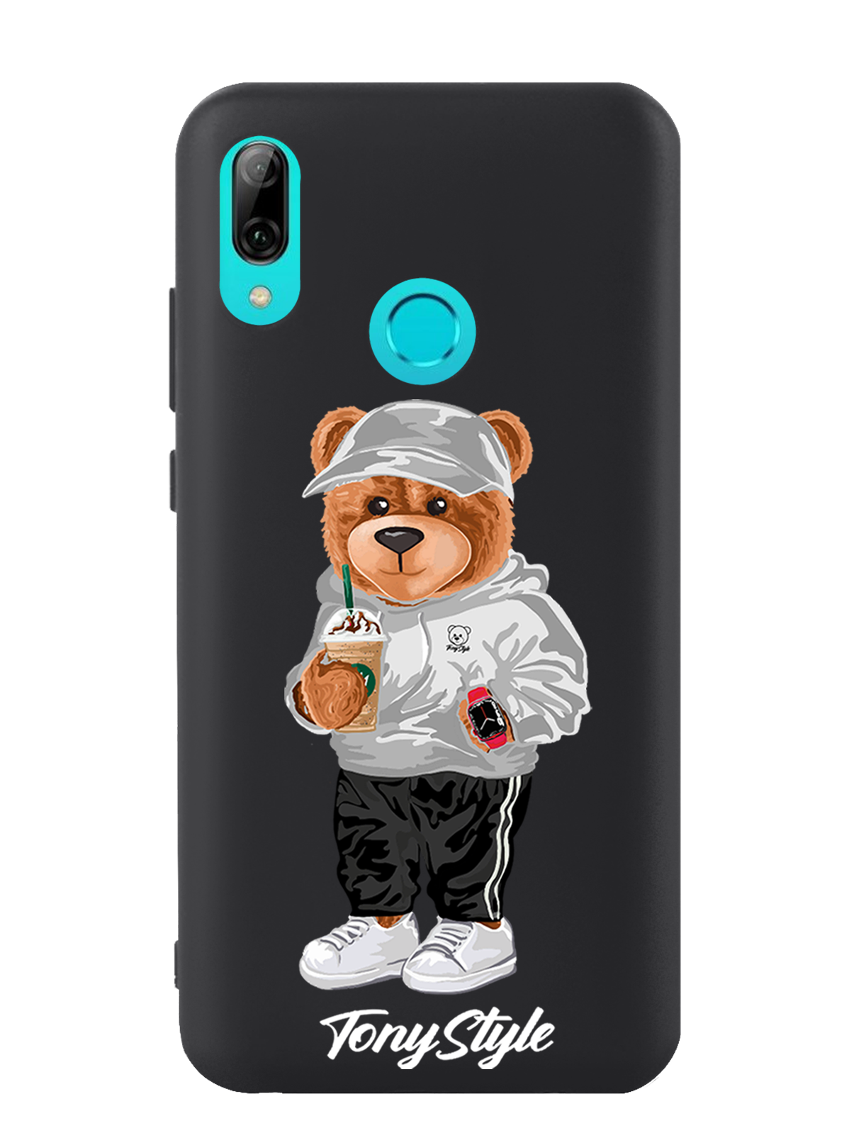 

Чехол Tony Style Huawei P Smart 2019 Tony Style с кофе, Серый;белый;черный, Huawei P Smart 2019 Tony Style с кофе