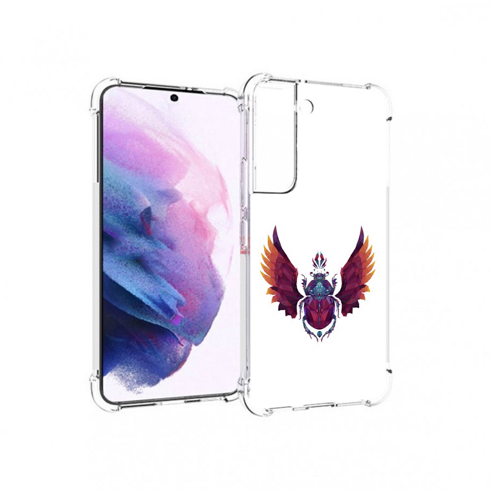 

Чехол MyPads Tocco для Samsung Galaxy S22 алмазный скоробей (PT194926.508.219), Прозрачный, Tocco