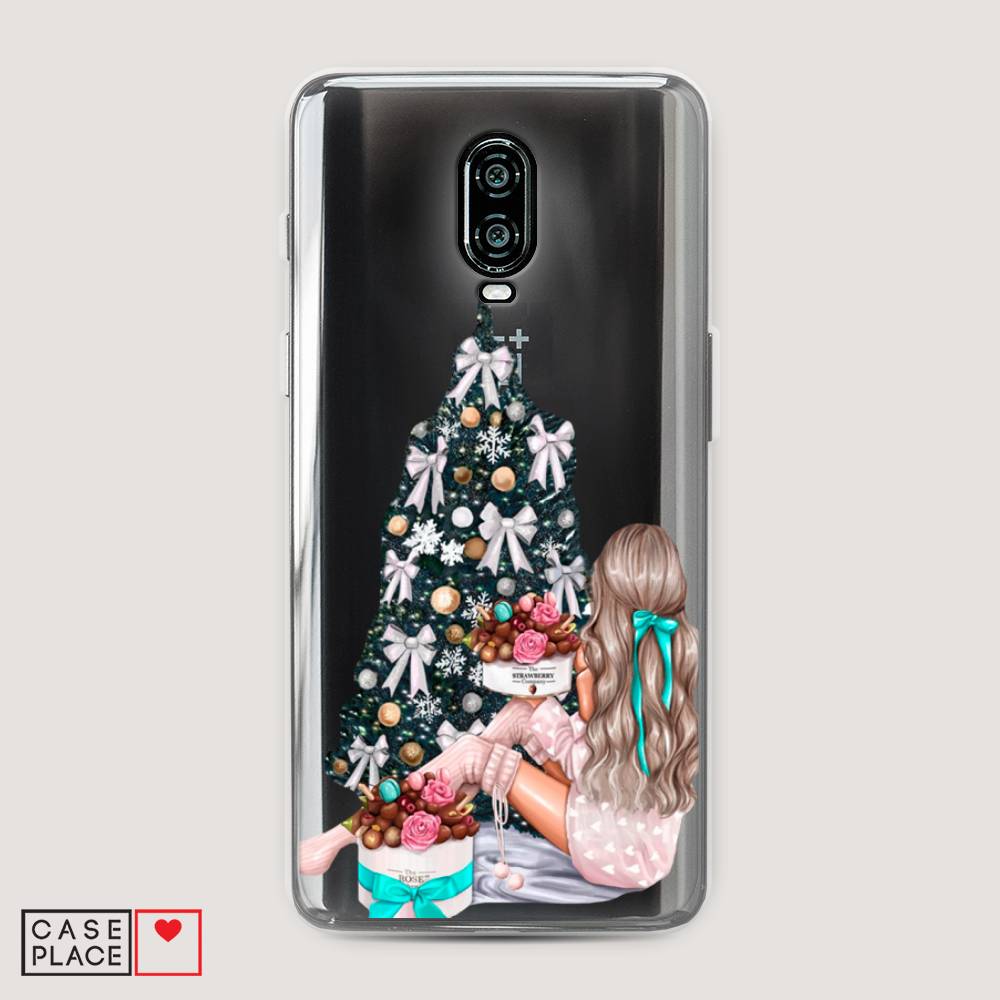 

Чехол на Oneplus 6T "New Year", Зеленый;бежевый;голубой, 150650-5