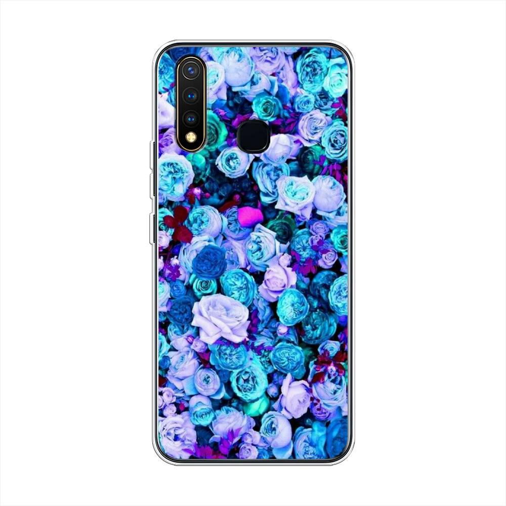 

Чехол для Vivo Y19 "Цветочный ковер", Фиолетовый, 261950-2