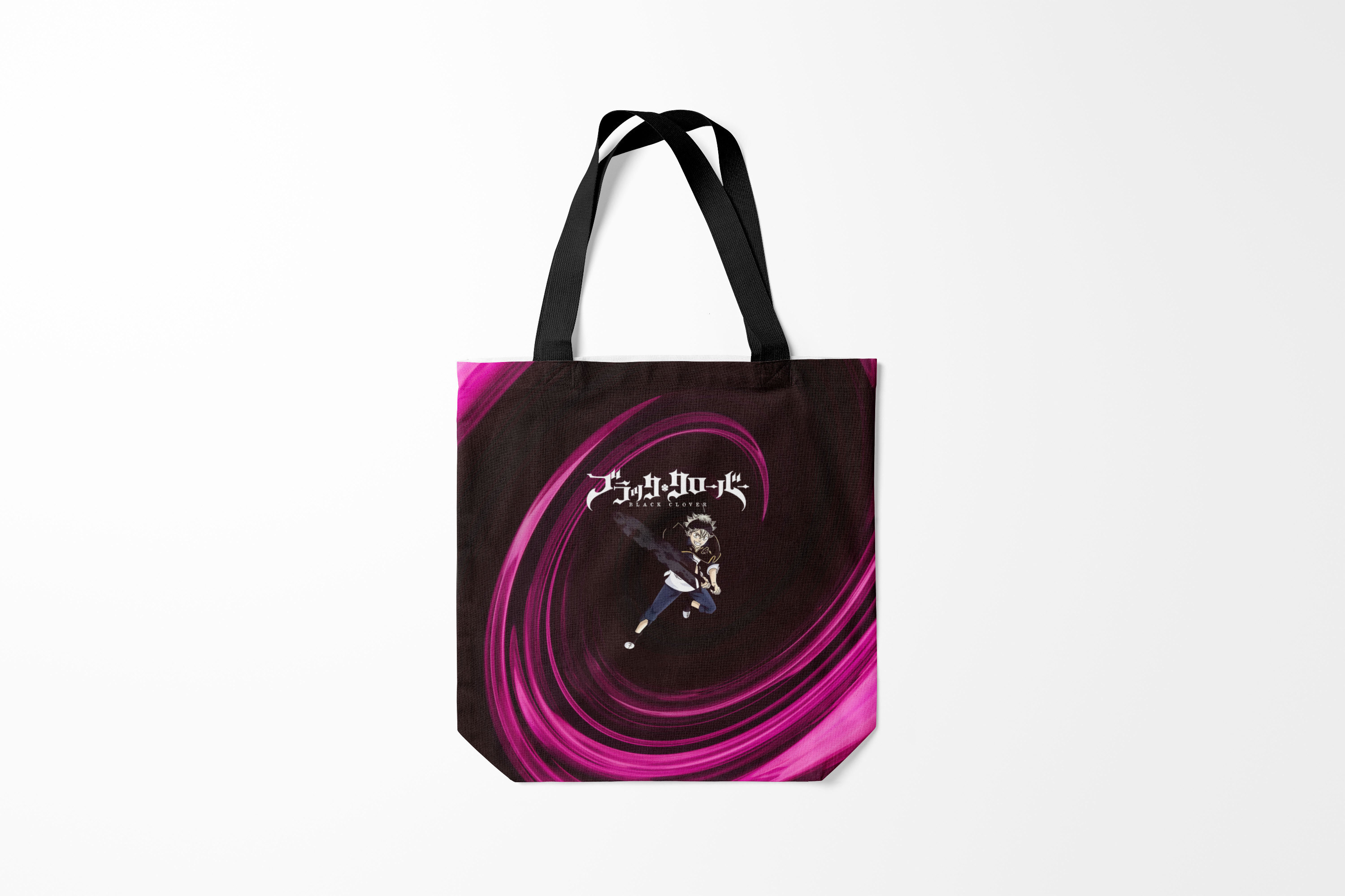 

Сумка шoппер унисекс Burnettie Черный клевер Аста с мечом, разноцветный, Черный клевер Аста с мечом