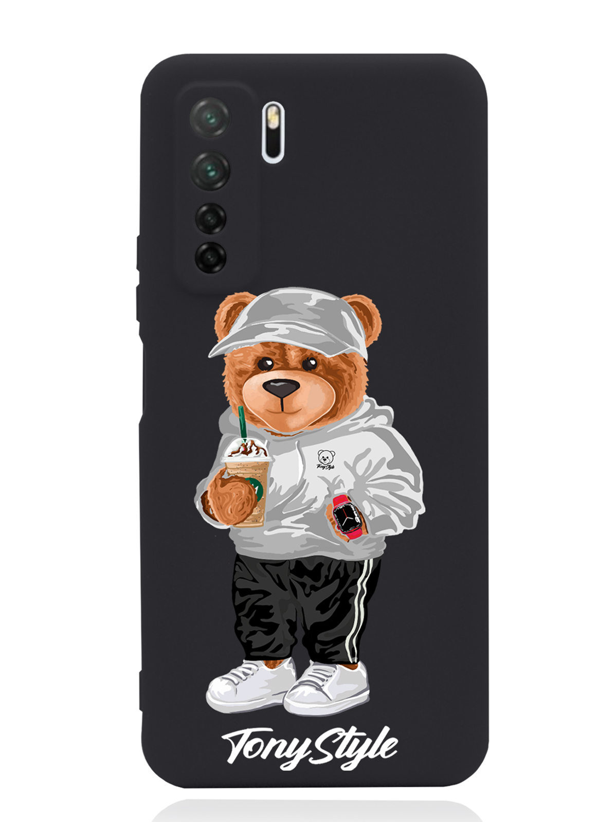 

Чехол Tony Style Huawei P40 Lite Tony Style с кофе, Серый;белый;черный, Huawei P40 Lite Tony Style с кофе