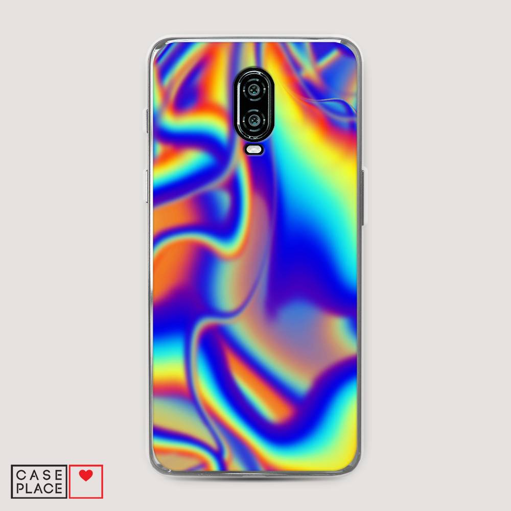 

Чехол на Oneplus 6T "Яркая голограмма", Разноцветный, 150650-3