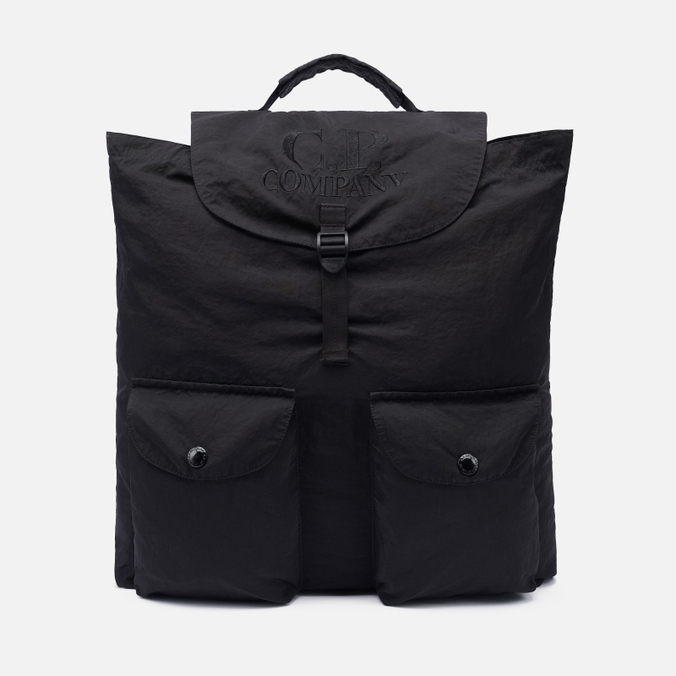 

Рюкзак унисекс C.P. Company Nylon B Logo, черный, Nylon B Logo