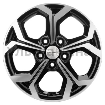 

Khomen Wheels KHW1606 (Ceed/Elantra) Black-FP 6.5x16/5x114.3 ET50 D67.1, 34688184
