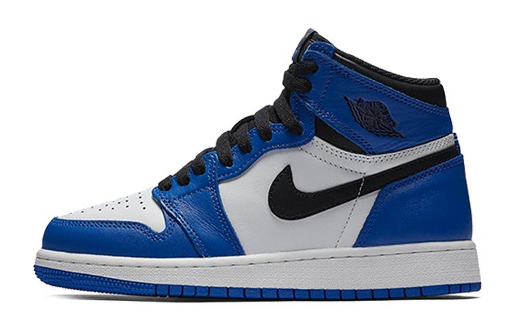 

Кеды унисекс Jordan Air Jordan 1 Retro High Game Royal GS синие 36 EU, Синий, Air Jordan 1 Retro High Game Royal GS