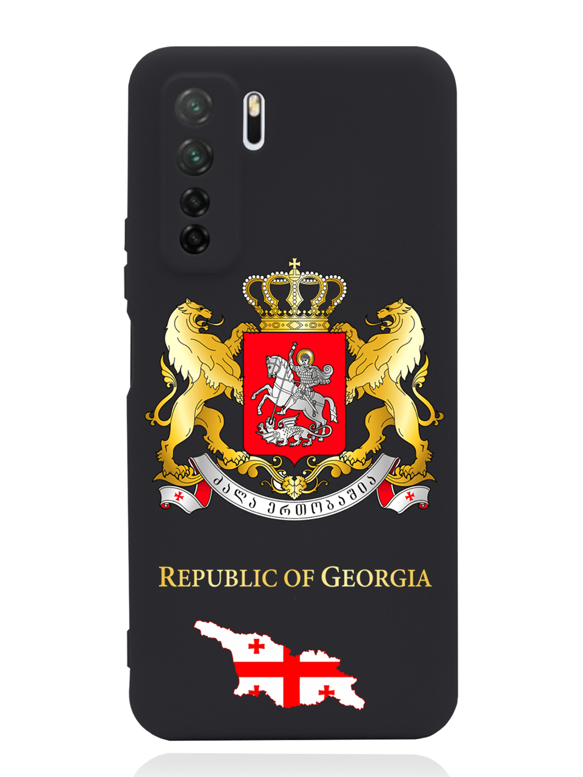 фото Чехол signumcase huawei p40 lite герб грузии