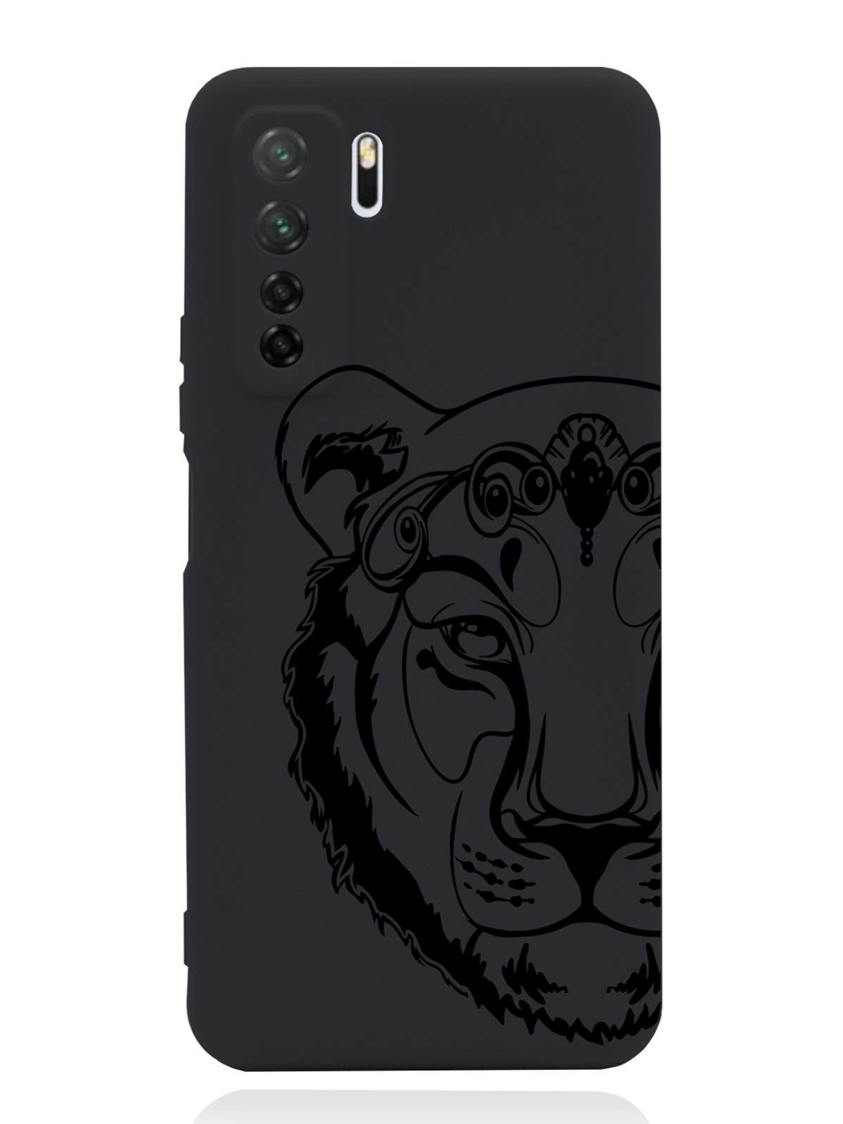 

Чехол MustHaveCase Huawei P40 Lite Львица, Черный, Huawei P40 Lite Львица