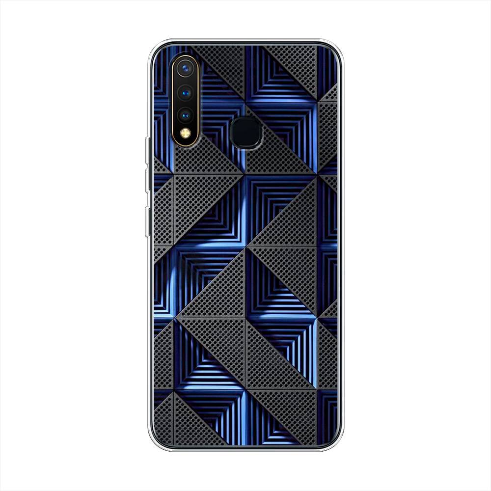 

Чехол для Vivo Y19 "IBM", Серый;синий, 261950-3