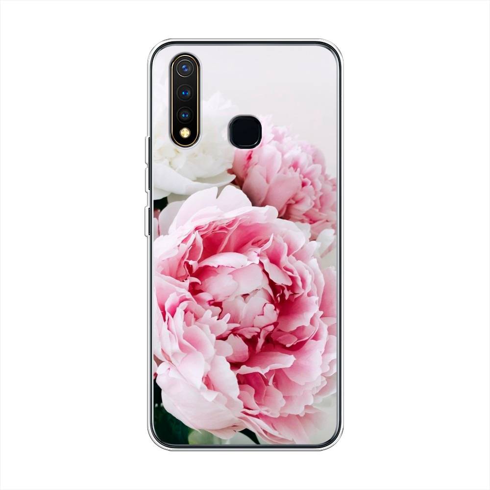 

Чехол для Vivo Y19 "Розовые и белые пионы", Розовый;белый, 261950-2
