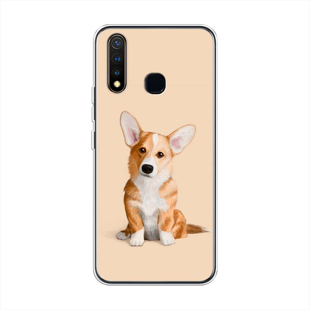 

Чехол для Vivo Y19 "Грустный Корги", Коричневый;бежевый, 261950-1