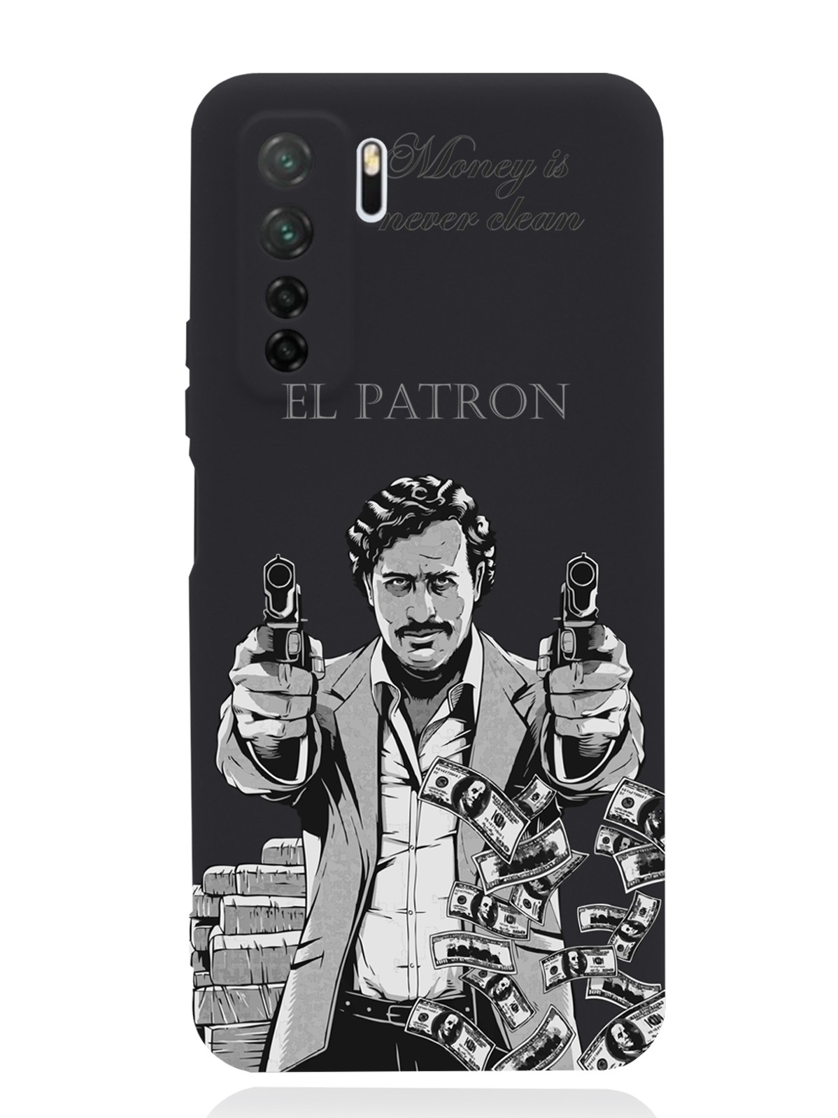 фото Чехол musthavecase huawei p40 lite el patron pablo escobar пабло эскобар