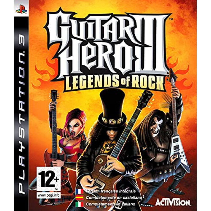 фото Игра guitar hero iii: legends of rock (ps3) activision