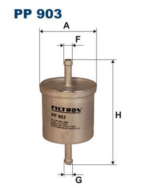 

Фильтр топливный Filtron PP903, PP 903