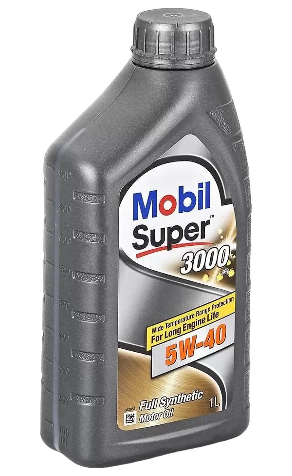 фото Моторное масло 5w40 mobil 1л синтетика mobil super 3000 x1 mobil 151775