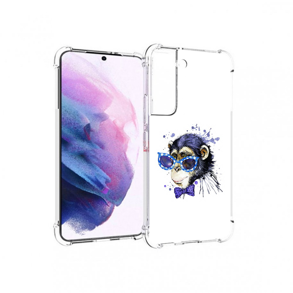 

Чехол MyPads Tocco для Samsung Galaxy S22 акварельная обезьяна (PT194926.508.216), Прозрачный, Tocco