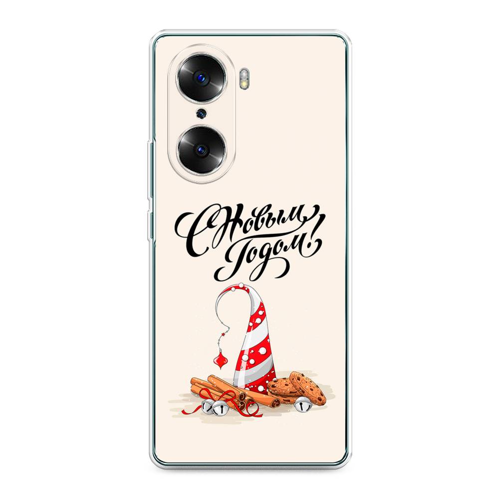 

Чехол на Honor 60 "Подарки на Новый Год", Бежевый;красный;черный, 6106650-5