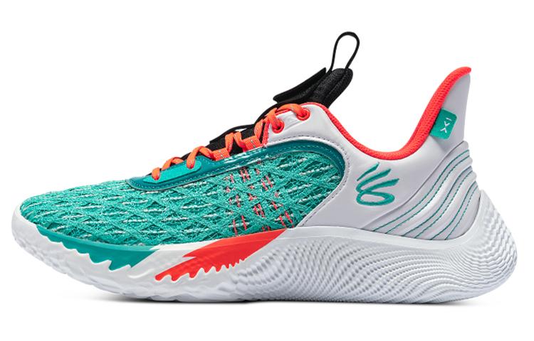 

Кроссовки унисекс Under Armour Curry 9 9 зеленые 42 EU, Зеленый, Curry 9 9