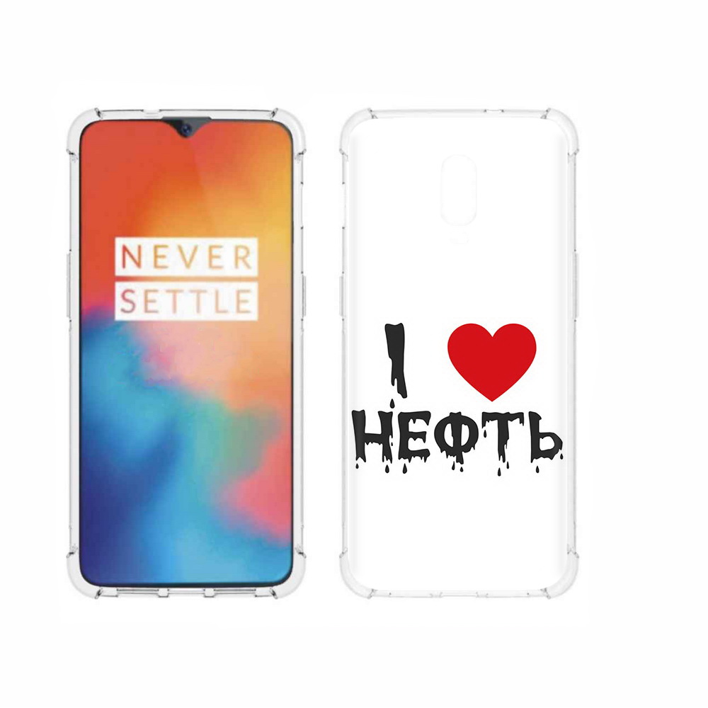 

Чехол MyPads Tocco для OnePlus 6T нефть, Прозрачный, Tocco