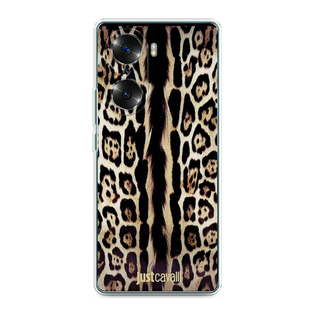

Чехол на Honor 60 "Леопард кавалли", Черный;коричневый, 6106650-1