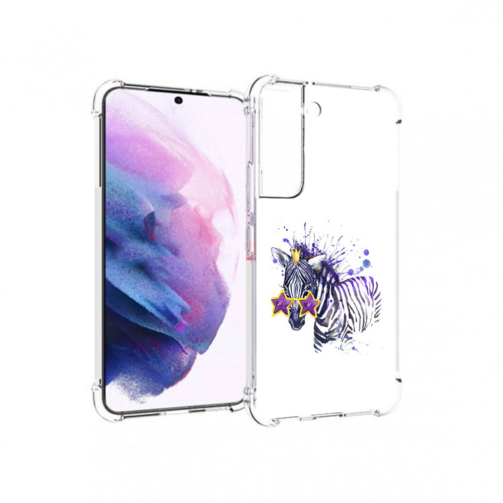 

Чехол MyPads Tocco для Samsung Galaxy S22 акварельная зебра (PT194926.508.215), Прозрачный, Tocco