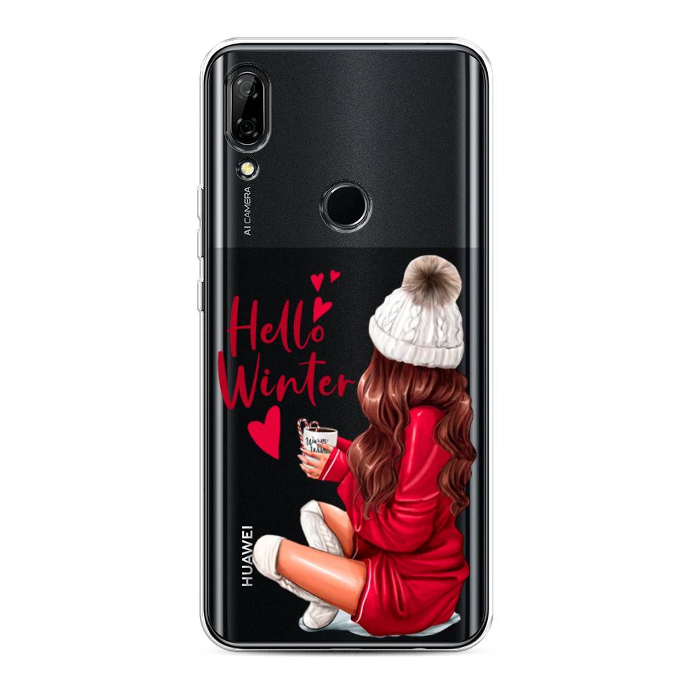 

Чехол для Honor 9X/Huawei P Smart Z "Hello winter", Красный;белый;коричневый, 69450-5