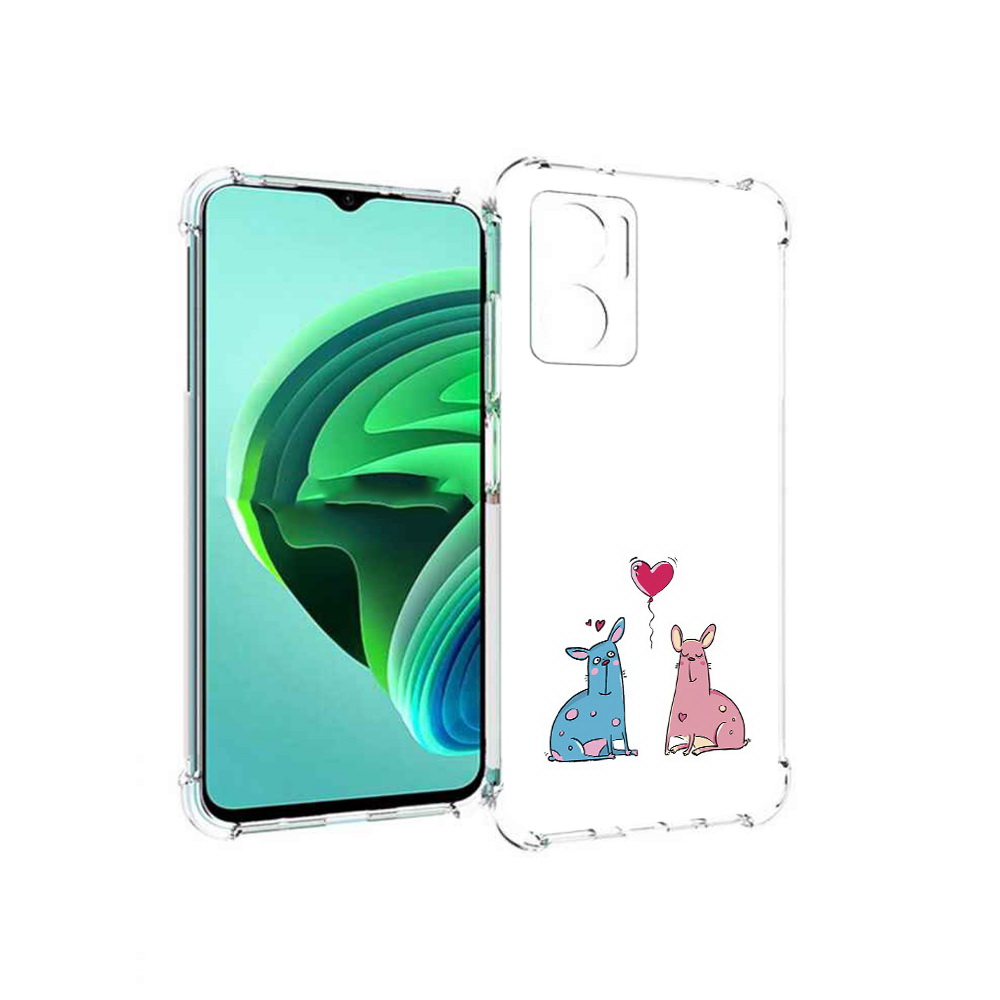 

Чехол MyPads Лама любовь для Xiaomi Redmi Note 11E 5G/Redmi 11 Prime 5G/Redmi 10 5G, Прозрачный, Tocco