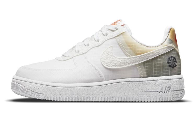 

Кеды унисекс Nike Air Force 1 Low Crater GS белые 35.5 EU, Белый, Air Force 1 Low Crater GS