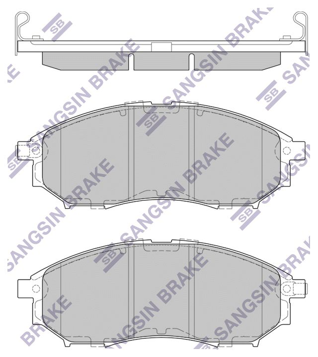 

Колодки передние NISSAN MURANO (Z50/51), PATHFINDER (R51), QASHQAI GP1249