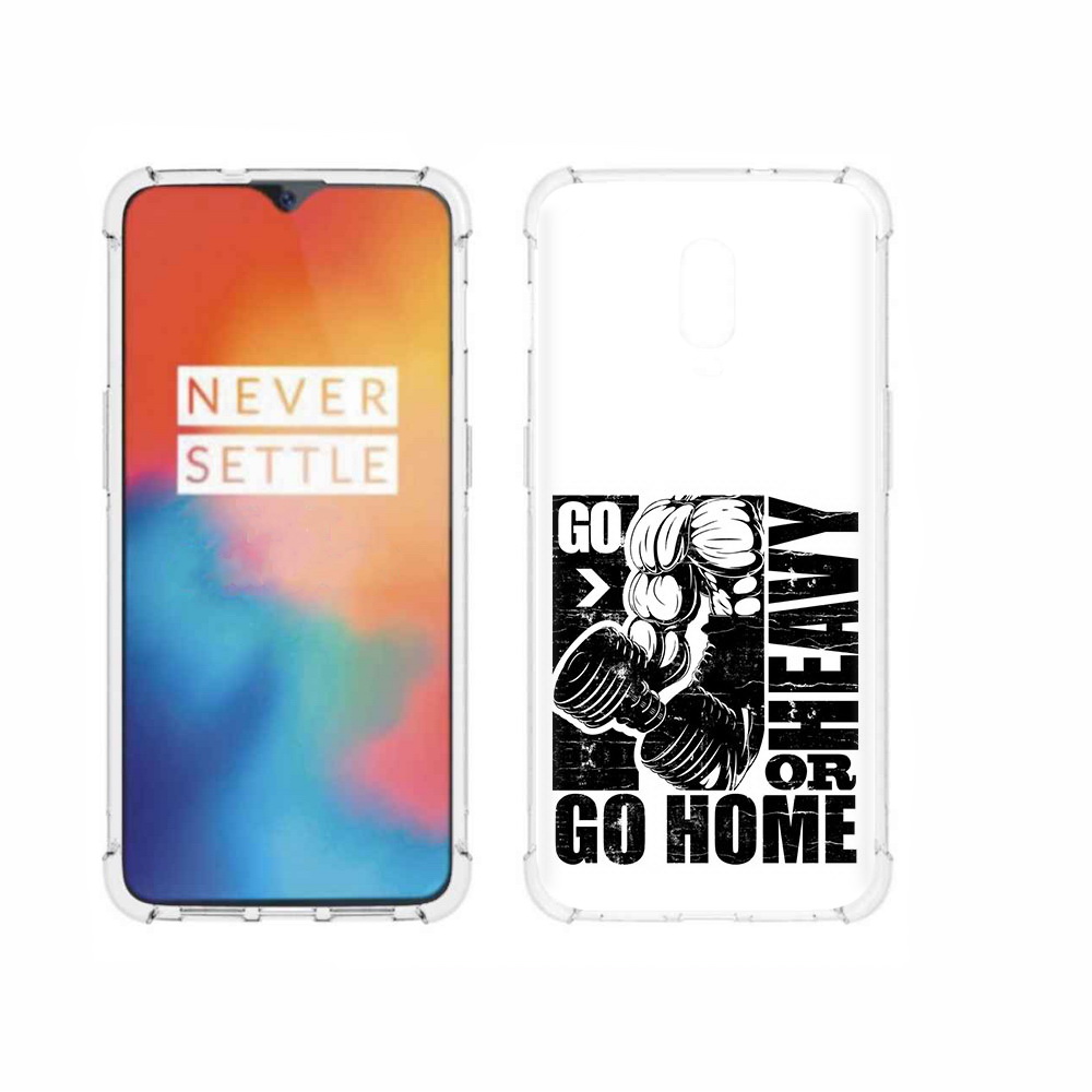 

Чехол MyPads Tocco для OnePlus 6T накаченные руки, Прозрачный, Tocco