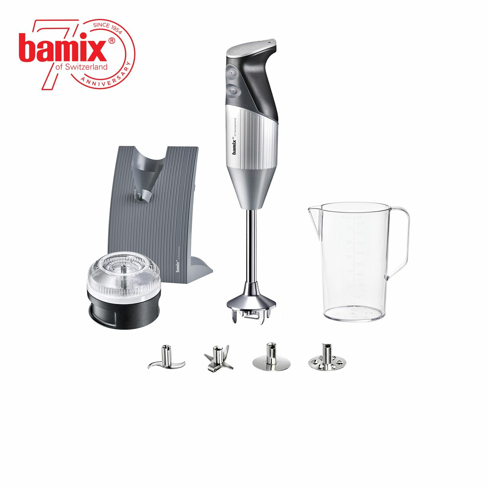 

Погружной блендер Bamix SwissLine M200 Silver, SwissLine M200