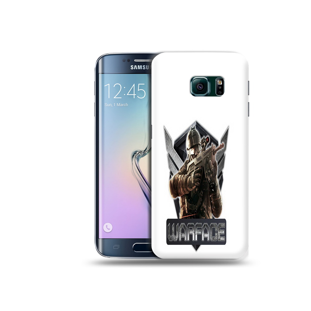 

Чехол MyPads Tocco для Samsung Galaxy S6 Edge игра про войну, Прозрачный, Tocco