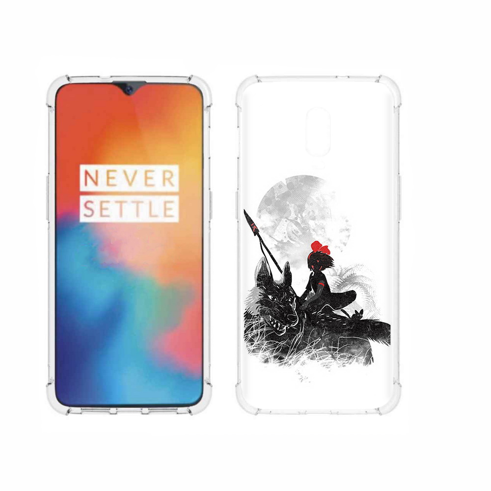 

Чехол MyPads Tocco для OnePlus 6T мононоке, Прозрачный, Tocco