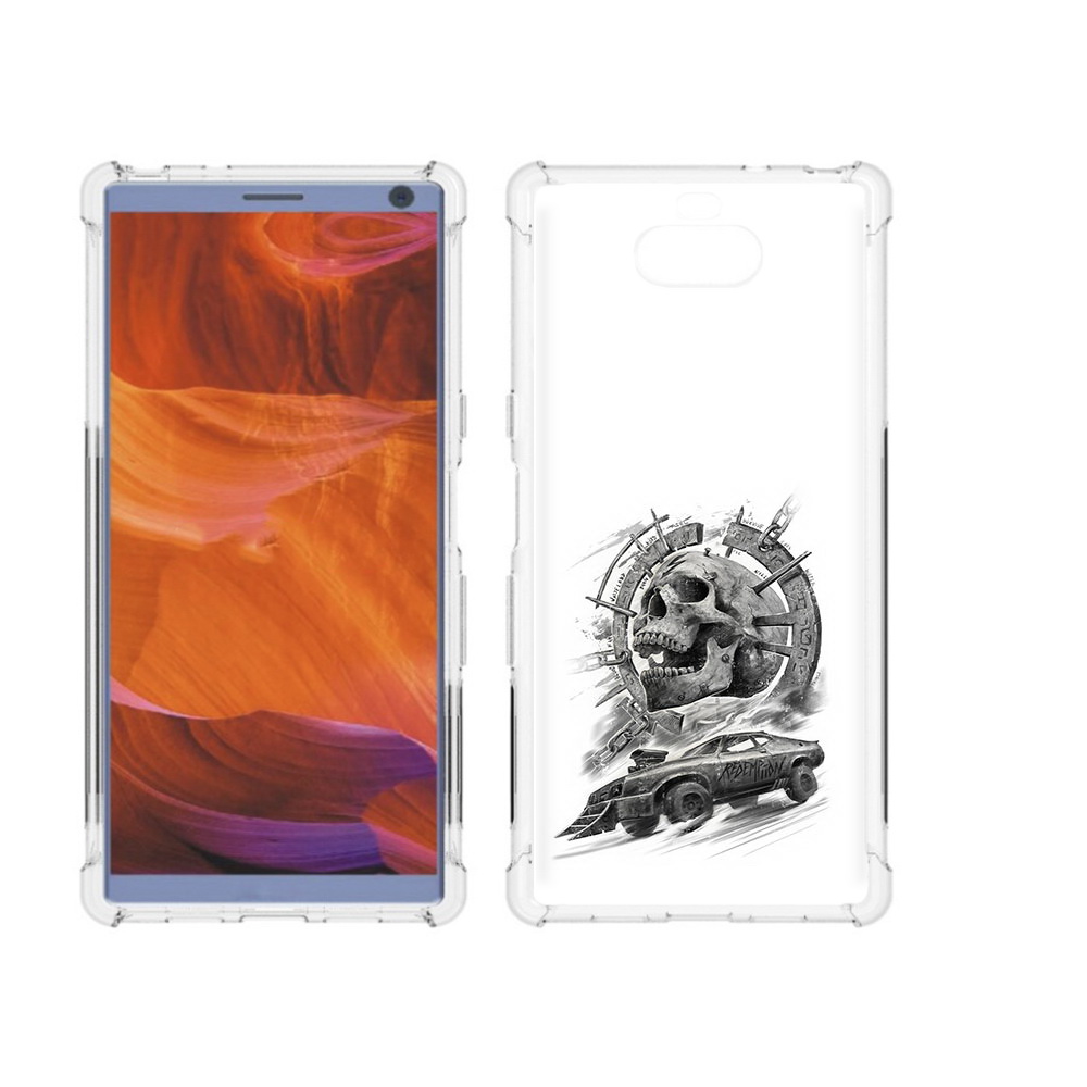 Чехол MyPads Tocco для Sony Xperia 10 Plus мед макс