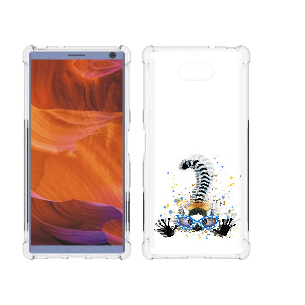 

Чехол MyPads Tocco для Sony Xperia 10 Plus лямур, Прозрачный, Tocco