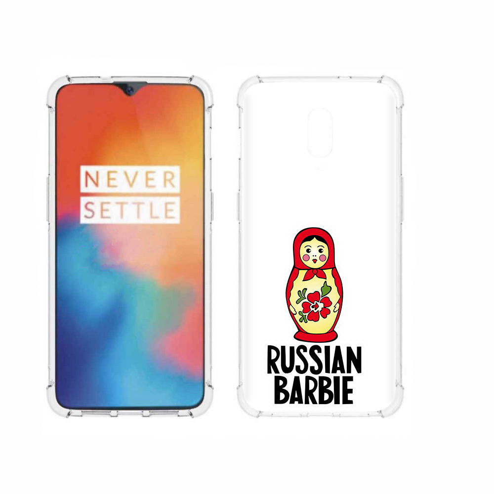 

Чехол MyPads Tocco для OnePlus 6T матрешка, Прозрачный, Tocco