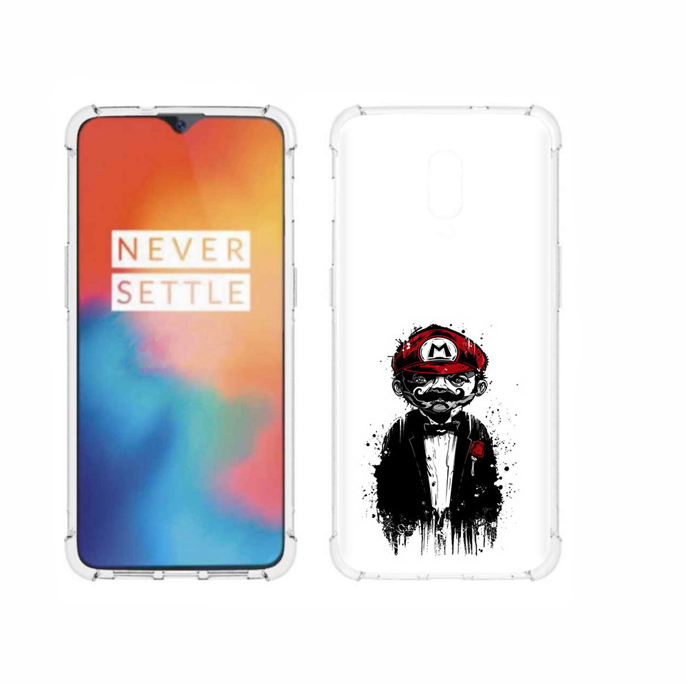

Чехол MyPads Tocco для OnePlus 6T марио, Прозрачный, Tocco