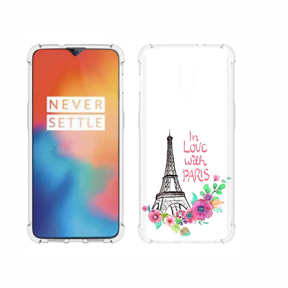 

Чехол MyPads Tocco для OnePlus 6T любимый париж, Прозрачный, Tocco
