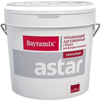 Грунт Bayramix Astar 7кг Кварцевый, Укрывающий, №69 для Внутренних и Наружных Работ / Байр