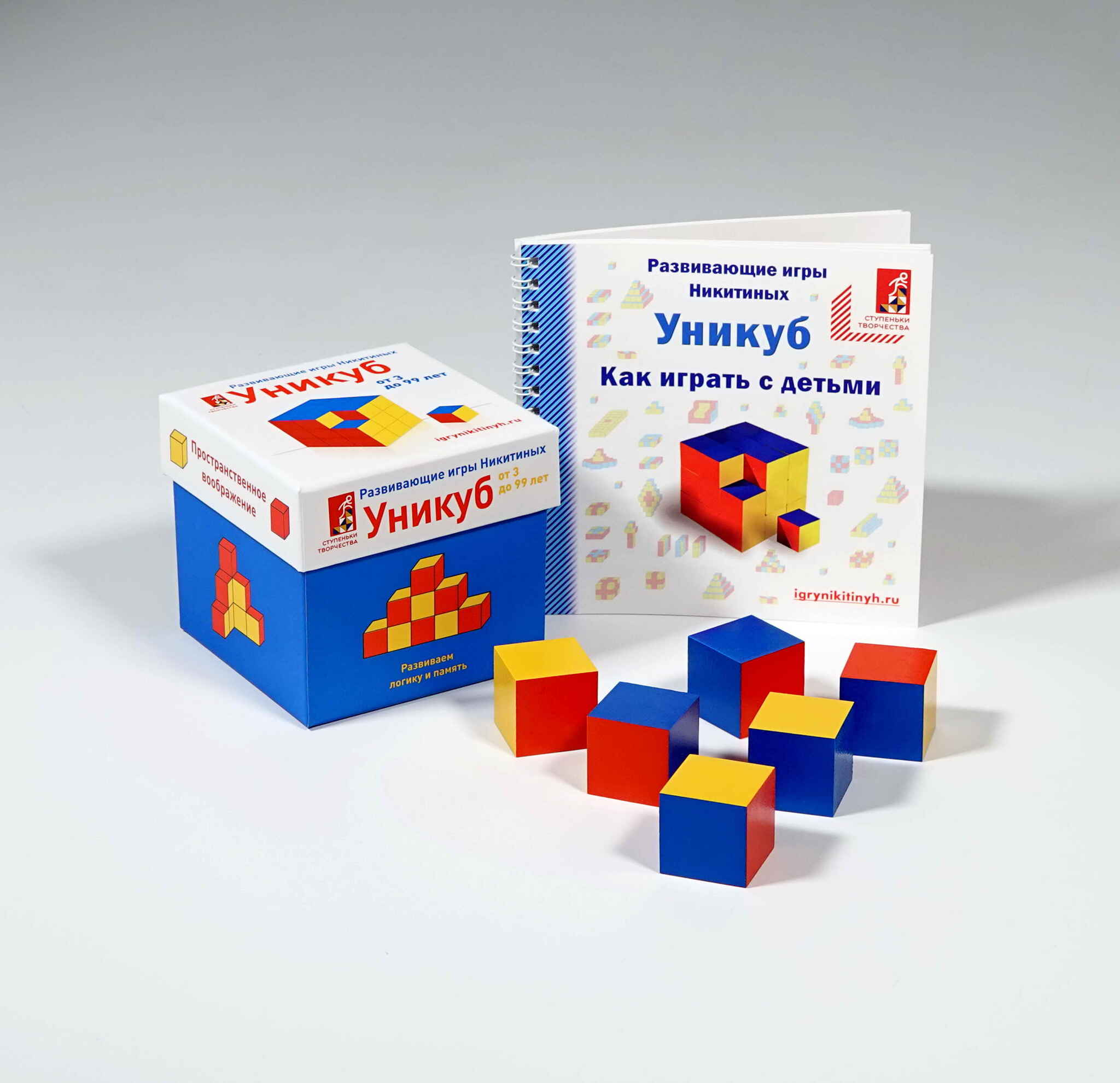 

Настольная игра Интиллектуальные игры Никитина Уникуб , 008-1