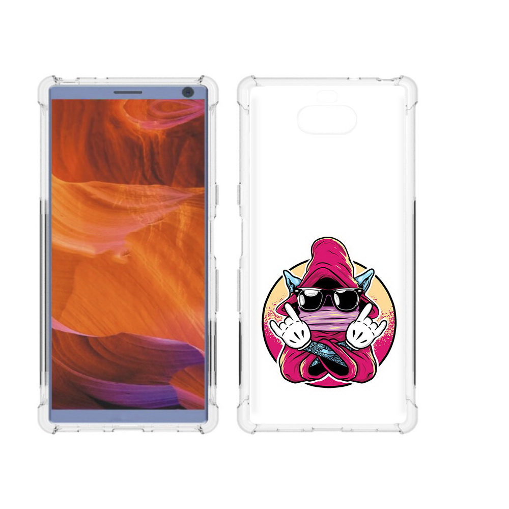 

Чехол MyPads Tocco для Sony Xperia 10 Plus йоу, Прозрачный, Tocco