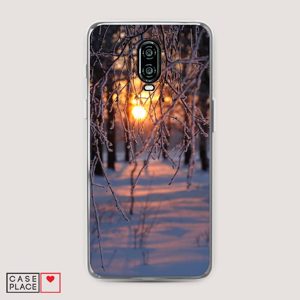 

Чехол на Oneplus 6T "Зима 7", Оранжевый;розовый;черный, 150650-2