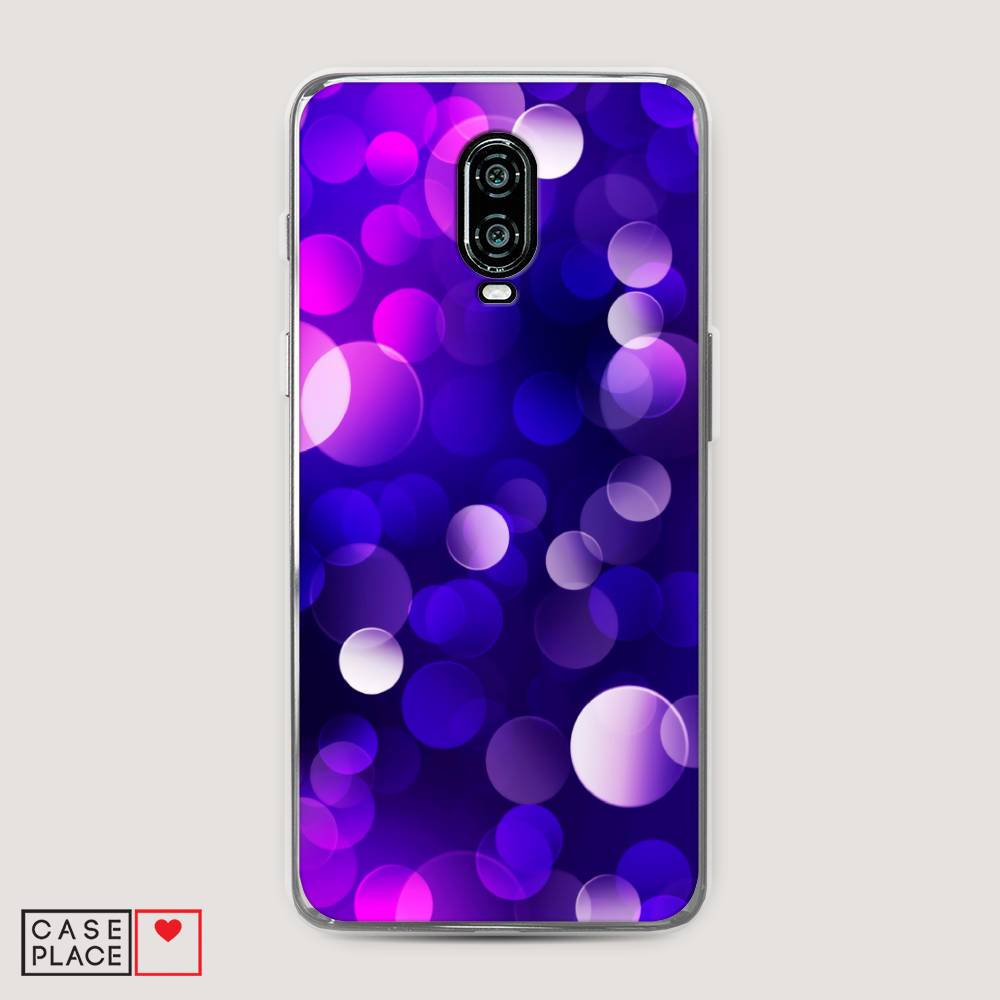 

Чехол на Oneplus 6T "Абстракция 27", Фиолетовый, 150650-3