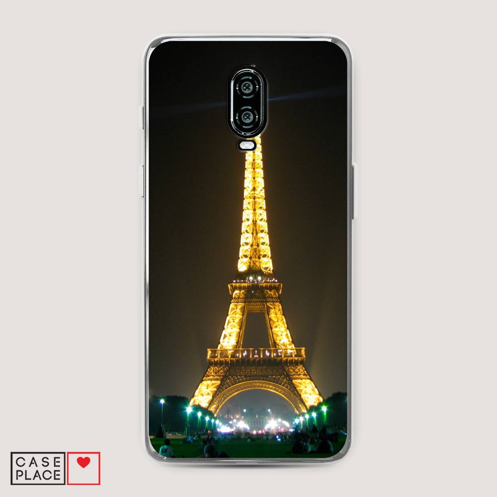 

Чехол на Oneplus 6T "Париж 2", Желтый;серый, 150650-2