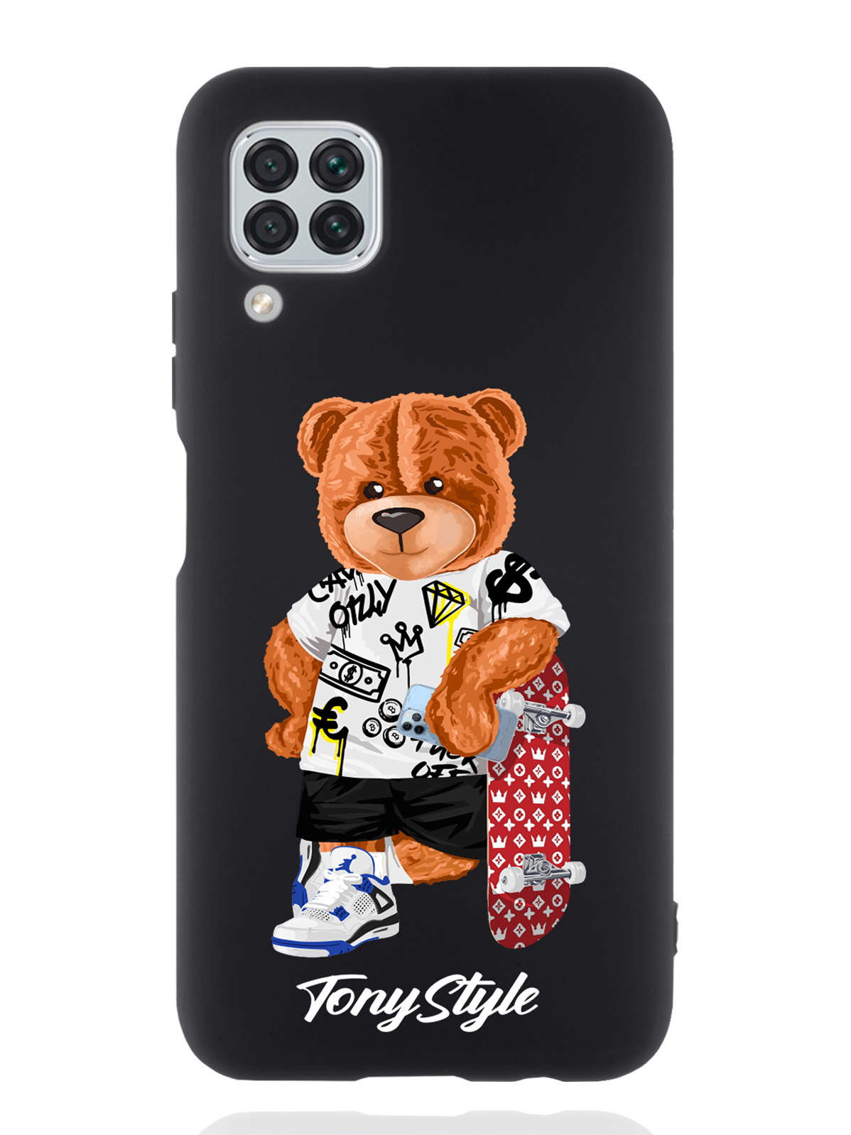 

Чехол Tony Style Huawei P40 Lite Tony Style со скейтом, Коричневый;черный;красный, Huawei P40 Lite Tony Style со скейтом