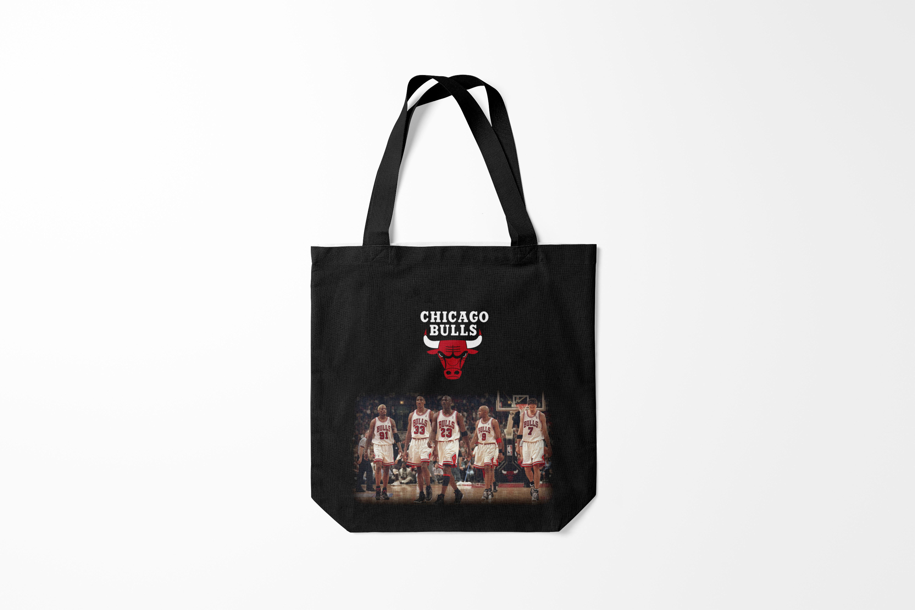 

Сумка шoппер унисекс Burnettie NBA CHICAGO BULLS 3, разноцветный, NBA CHICAGO BULLS 3