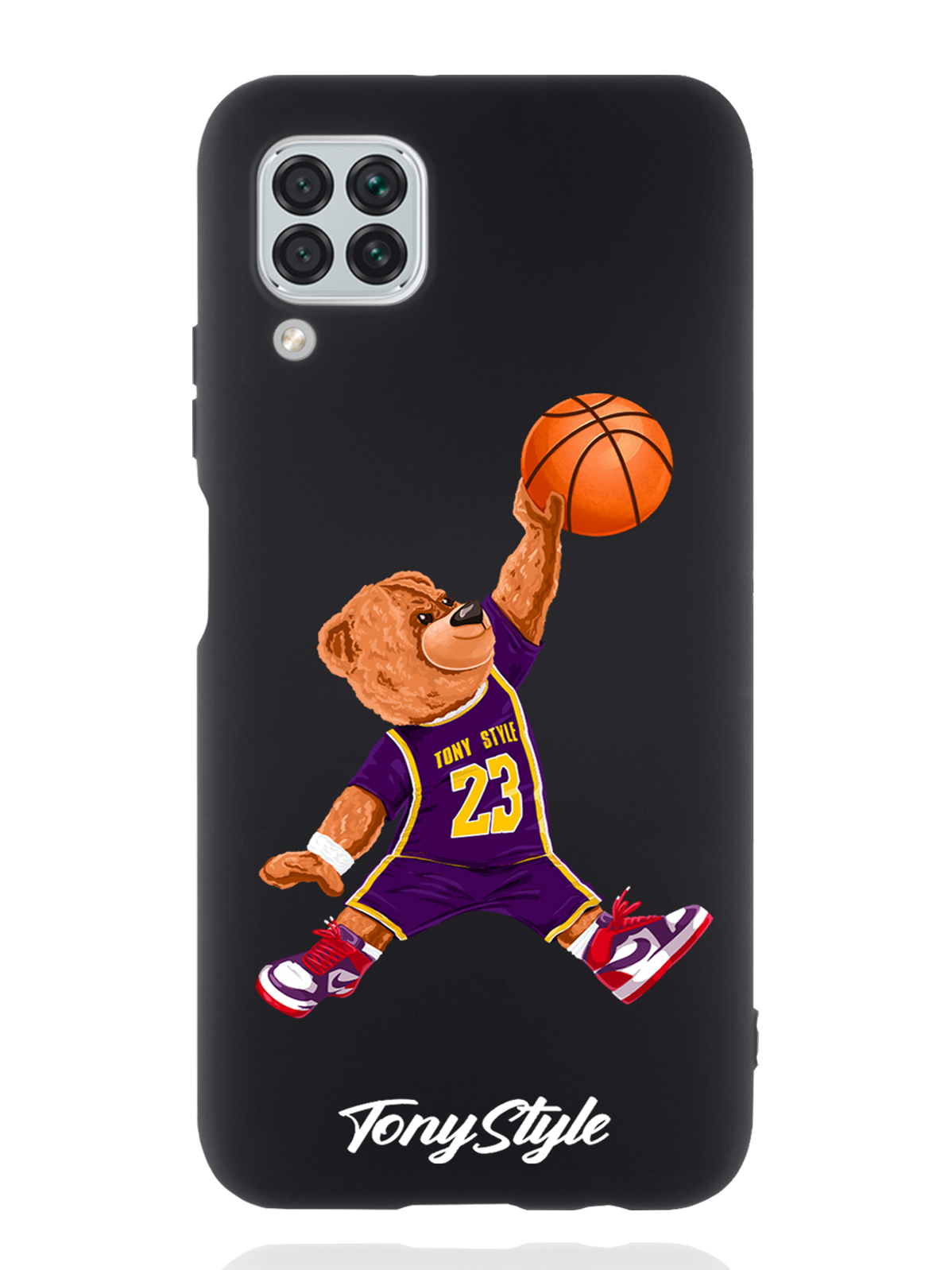 

Чехол Tony Style Huawei P40 Lite Tony Style баскетболист с мячом, Фиолетовый;коричневый;желтый;оранжевый, Huawei P40 Lite Tony Style Джордан Jordan